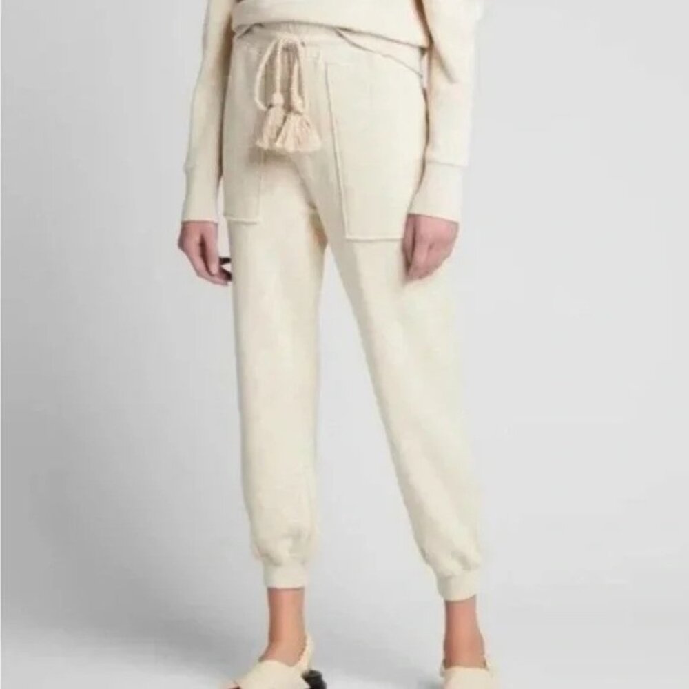 Ulla Johnson Charley Drawstring Tassel Joggers s